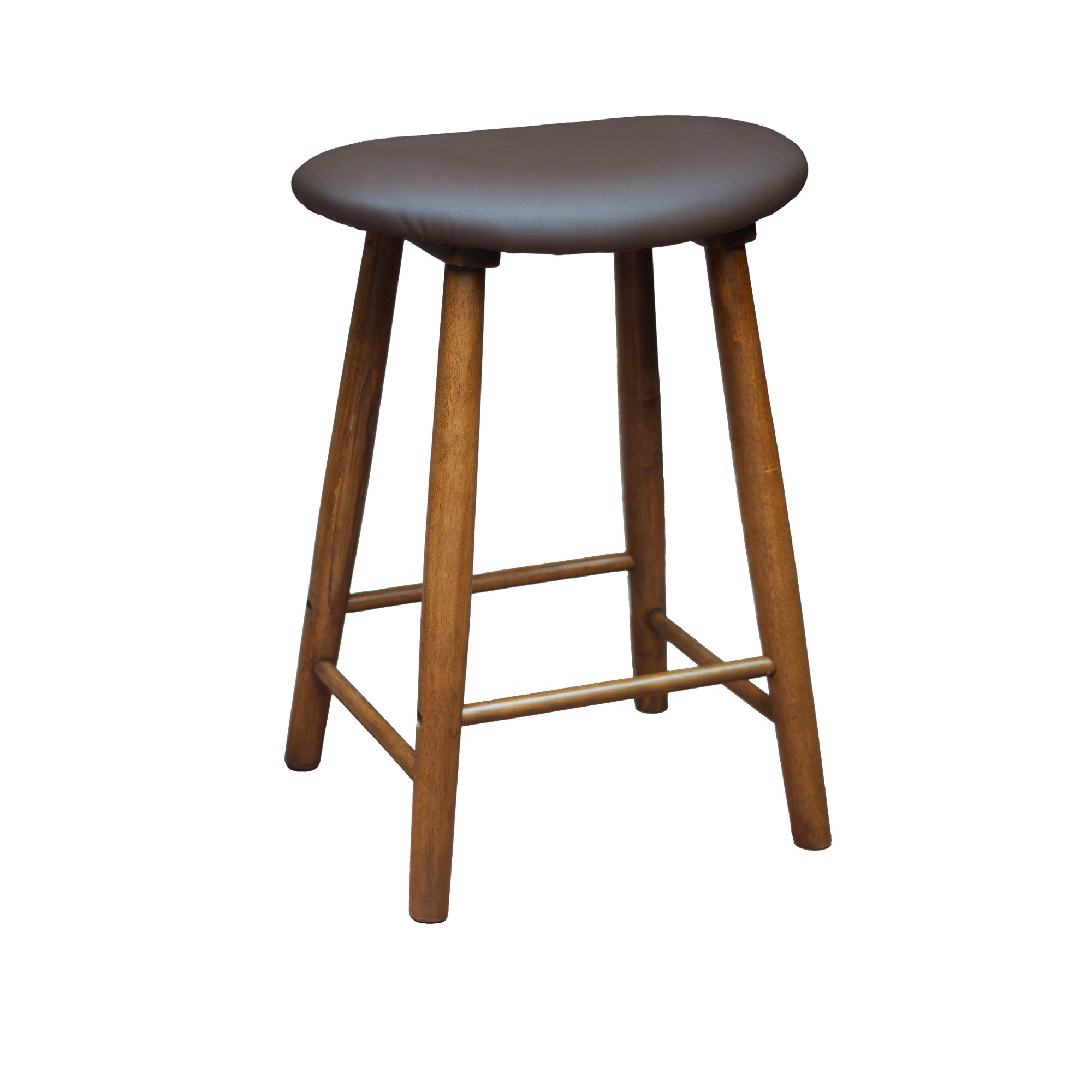 Winston Porter Nora Wood Stool for Kitchen & Home | Wayfair
